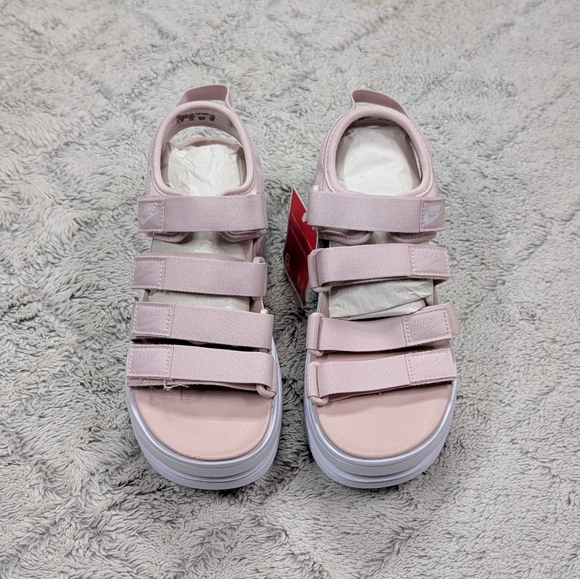 Nike Icon Classic Sandals Pink Barely Rose White Womens Size 6 DH0224-600 NEW - Picture 2 of 8